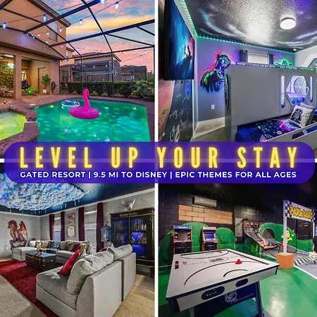 Game On! Pool, Game Room & Themes, Near Disney